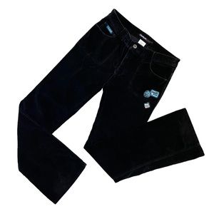 Y2k South Pole velvet womens pants